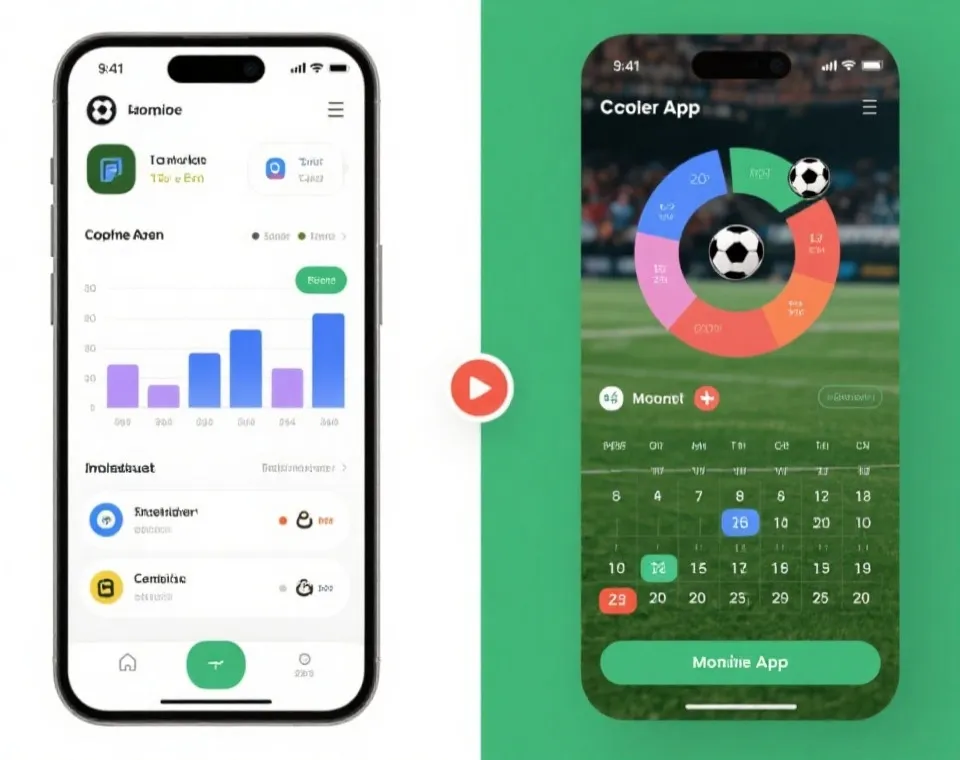 世界杯App对比图